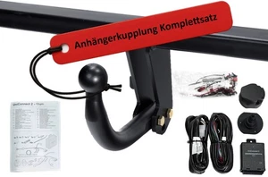 Anhängerkupplung Autohak starr +ES 13 uni. für Skoda Rapid Fließheck BJ 12-15 - Bild 1 von 3