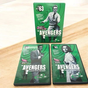 DVD The Avengers '63 Set 4 Vol 7 & 8 Patrick Macnee Diana Rigg Classic Series - Picture 1 of 6