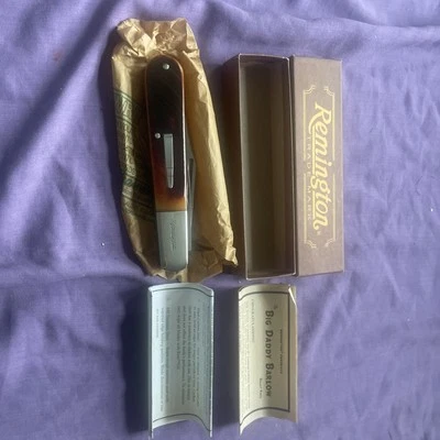 Navaja de bolsillo como nueva Red Bone Remington Big Daddy Barlow Bullet Foto 1 de 4