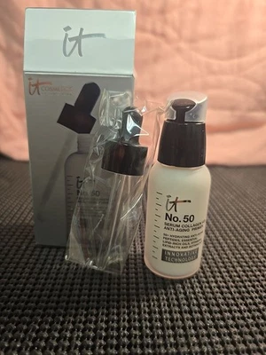 IT Cosmetics No. 50 Serum Anti-Aging Foundation Primer NIB! - Image 1 of 4
