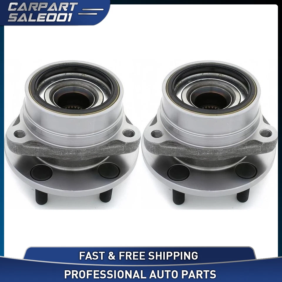 Conjunto de cojinete y buje de rueda delantera WJB para Jeep Cherokee 1984-1989 Foto 1 de 2