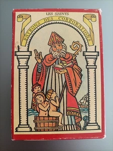 Les Saints Patrons... Jeu De 54 Cartes A Jouer, Dusserre France - Imagen 1 de 12
