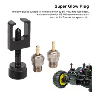 T1 Glow Plug With Puller Tool Kit Aluminum Alloy For 1/8 1/10 RC OB - Picture 1 of 12