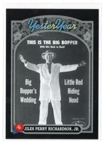 2025 Historic Autographs YesterYear 2 The Big Bopper Design 1 NEGATIVE #129 /80 - Picture 1 of 1