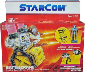 Starcom™Battlecrane™ Combattimento Cargo Sollevatore, Vintage 1986, New! Misb - Picture 1 of 6