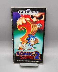 Sonic the Hedgehog 2 Sega Genesis Manual Only - No Game or Case - Picture 1 of 5