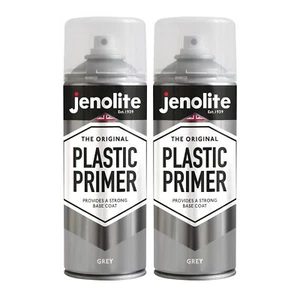Vernice Spray Primer Plastica | GRIGIO | 2x400ml | Plastica Qualità Premium - Foto 1 di 5