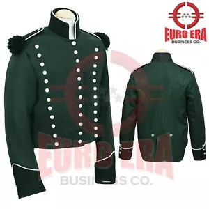 Napoleonic British 95th Rifles jacket tunic Steampunk Military Jacket all sizes - Picture 1 of 3