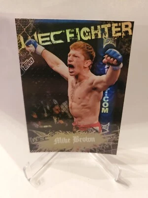 2010 Topps UFC Main Event - WEC Fighter #143 Mike Brown (RC) - Image 1 of 2