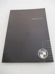 Puch G 4x4 230 GE 280 GE 250 GD 300 GD Prospekt brochure 1988 - Imagen 1 de 14