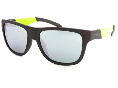 Smith Sole Lowdown Slim / N Opaco Nero Acido/Argento Chromapop Specchio Pgc Xb - Immagine 1 di 4