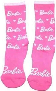 Barbie Wellie Socks Girls 2 Sizes welly socks - Picture 1 of 2