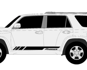 4Runner TRD Side Door Vinyl Graphics Side Graphics - Bild 1 von 2