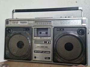 Sharp GF 9494 Transistorradio Ghettoblaster Radiokassettenrekorder Vintage Radio - Bild 1 von 14