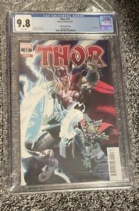 THOR 12 (2021) KLEIN 1:25 THROG FROG OF THUNDER VARIANT CATES MARVEL CGC 9.8 - Bild 1 von 2