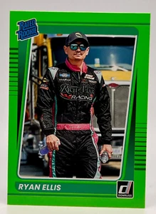 2022 Donruss Racing RYAN ELLIS Rated Rookie Lime Green Parallel #38 NASCAR RC - Picture 1 of 2