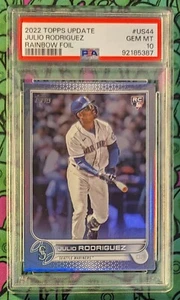 PSA Graded JULIO RODRIGUEZ Cards 💎 GEM MINT 💎 U PICK Topps RC #'d Parallels 🔥 - Picture 1 of 43
