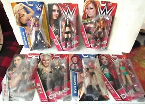WWE Mattel Diva Basic Wrestling Paige Natalya Brie Bella Eva Marie Becky Figure - Picture 1 of 11