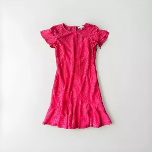 Kensie Pink Lace Mini Dress Size 4 NWT Lined - Picture 1 of 5