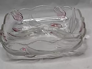 Große Vintage Mikasa Kristall Tulpenschale / Schale — Walther-Glas Made in Germany - Bild 1 von 5