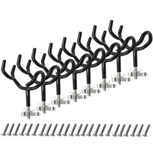 8PCS Newly Sure Grip Steel 20 Degree Angle Rod Holder Fishing Boat Rod Holder - Picture 1 of 7