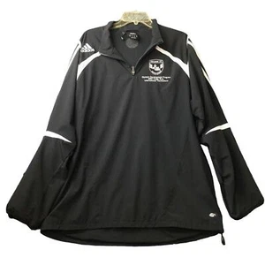 Adidas Herren Clima365 Jacke Gr. L schwarz 1/4 Zip Pullover Olympia Windbreaker - Bild 1 von 12