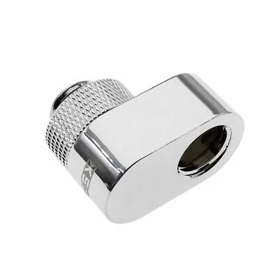 XSPC G1/4 Rotary 14mm Offset adapter - Chrome - Image 1 of 3