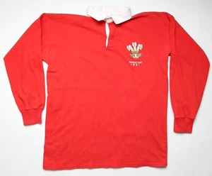 WRU WALES WORLD CUP 1991 RUGBY UNION SHIRT JERSEY VINTAGE CYMRU 90s UMBRO MENS M - Picture 1 of 12