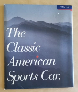 1992 Chevrolet Corvette Sales Brochure, foldouts, Classic American Sports Car - Picture 1 of 7