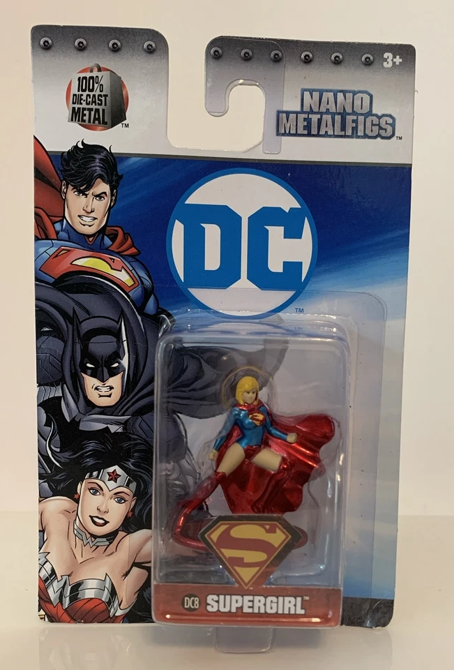 DC Nano Metalfigs Supergirl Figure Dc8 2017 Jada Toys