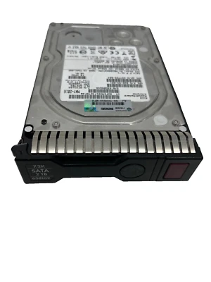 HP 2TB SATA Hard Drive 3.5" 6Gb/s 7.2K RPM With Caddy MB2000GFEMH 658102-001 - Image 1 of 4
