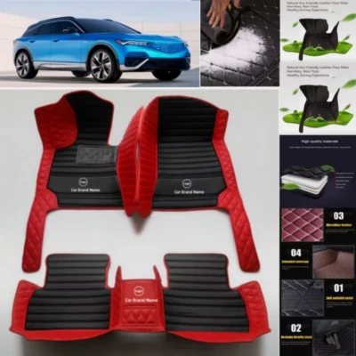 All Weather For Acura ZDX 2010-2013 Car Floor Mats Luxury Custom waterproof Pads - Image 1 of 4