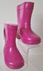 CRAFTED KIDS Mid Calf Wellies Boots PINK GIRLS Size UK 4 EU 20 BNWT