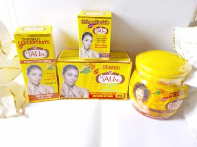 Original Huile Pejaune Super Lightening Soap, Oil, Face Cream, Jar - (Set of 4)