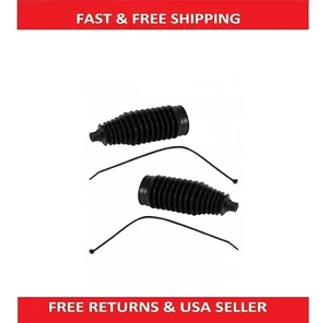 Steering Rack & Pinion Bellow Boot LH Driver RH Passenger Pair for ILX TLX Civic - Picture 1 of 5