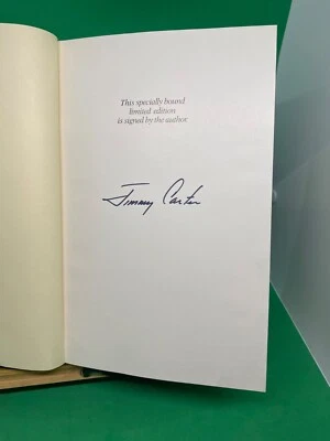 PRESIDENT JIMMY CARTER Full Signature  Keeping Faith LIMITED EDITION Signed - Image 1 of 4