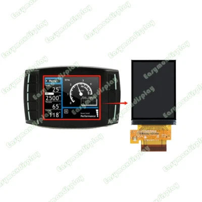LCD Display Bildschirm für H&S Mini Maxx FOG ohne Hintergrundbeleuchtung Ersatz - Bild 1 von 4
