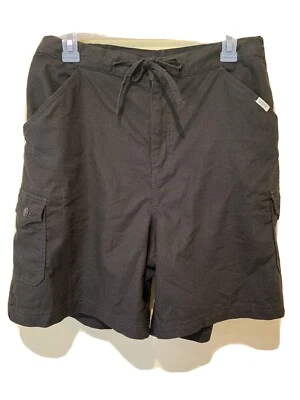 BLASSPORT Women’s Hiking Shorts Size 10 Darkest Olive 55% Linen NWOT Pockets - Image 1 of 4