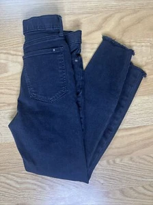 Everlane The High-Rise Skinny Ankle Jeans Black Wash Damen Größe 25 Maße W23xL28 - Bild 1 von 8