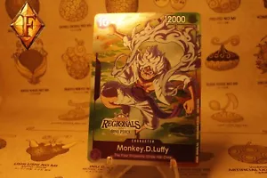 One piece TCG Monkey D Luffy Offline Regional 2024 P-041 ENG LP CONDITION - Picture 1 of 7