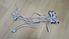 GENUINE Samsung 10 x White Micro USB to Micro Leads 42cm Long for Phone, Tablets