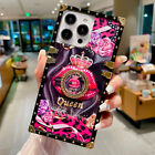 For Iphone Samsung Queen Red Lips Ring Stand Holder Women Girl Phone Case Cover