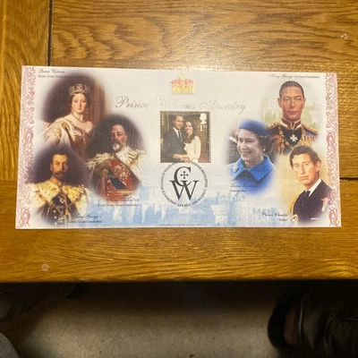 Великобритания 2011 Prince William's Ancestry Bradbury Cover, London SW1 SHS Limited 099/250 - Изображение 1 из 4