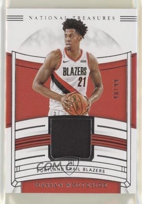 2019-20 Panini National Treasures Jersey Treasures /99 Hassan Whiteside #JT-HWS - Image 1 of 2