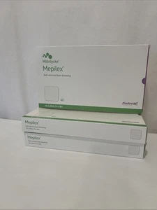 Mepilex Weicher Silikonschaum Verband 294299 Menge 15 (3 Schachteln à 5) 4x8" Exp2026 - Bild 1 von 3