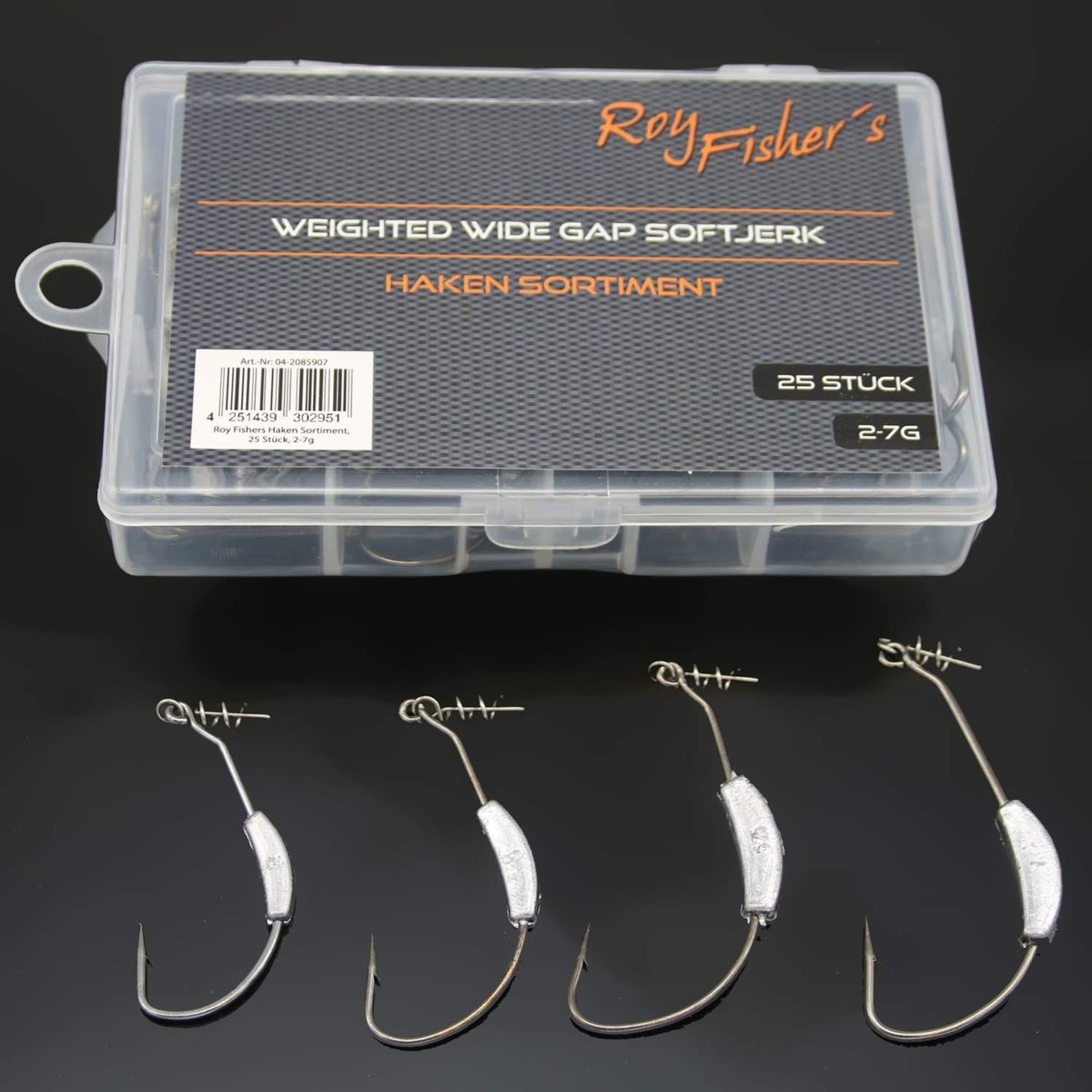 Karpfenhaken Hair Rigs – Boiliehaken Set In Größe 2,4,6,8, Je 6 Stück, Aus Hartstahl Karpfen Rig