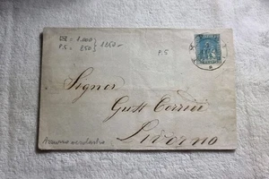 Antichi Stati Storia Postale Toscana 1858 - Foto 1 di 12