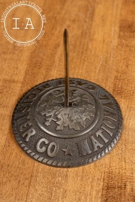 Early 20th Century Cast Iron National Cash Register Receipt Spike - Image 1 of 4