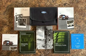 Ford Flex 2011 manual del propietario con navegación manual sincronizado y estuche - #F-G-H-J-M - Imagen 1 de 9