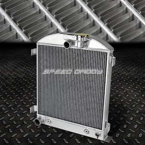 For 1932 Ford Chopped Model 18 B/BB V8 AT/MT 3-Row Full Aluminum Core Radiator - Bild 1 von 1